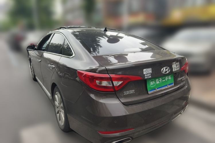 Used Hyundai Sonata 2015 1.6T GLS Smart Model Rear Left 45 Deg