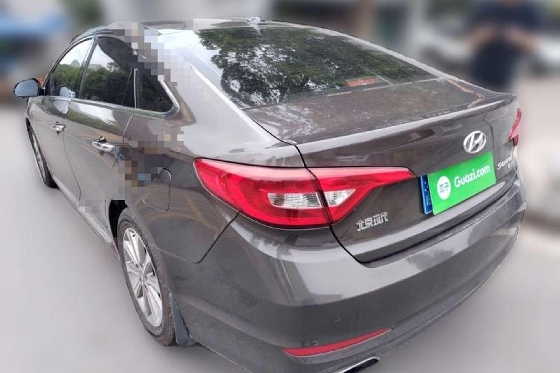 Used Hyundai Sonata 2015 1.6T GLS Smart Model Rear Left 45 Deg