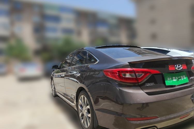 Used Hyundai Sonata 2015 1.6T DLX Prestige Model Rear Left 45 Deg