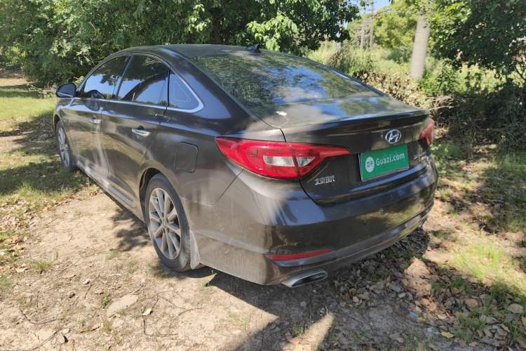 Used Hyundai Sonata 2015 1.6T GLS Smart Model Rear Left 45 Deg