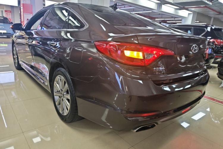 Used Hyundai Sonata 2015 1.6T GLS Smart Model Rear Left 45 Deg