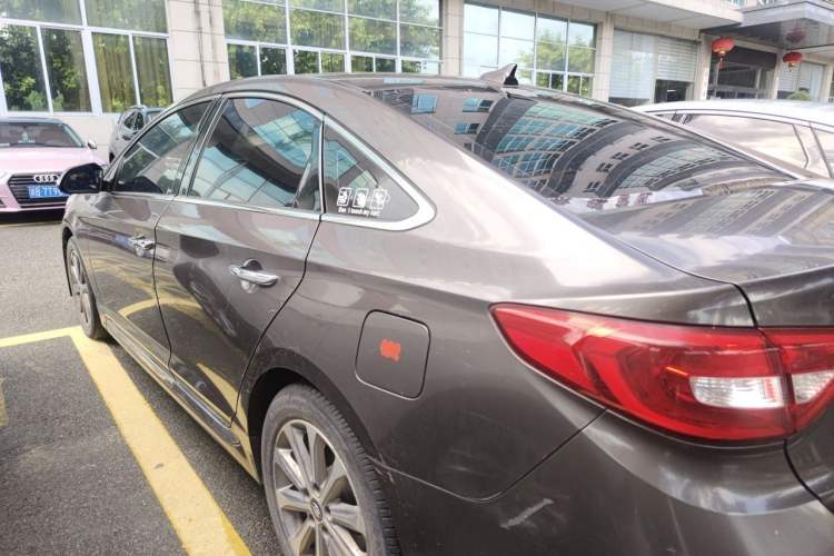 Used Hyundai Sonata 2015 1.6T GLS Smart Model Rear Left 45 Deg