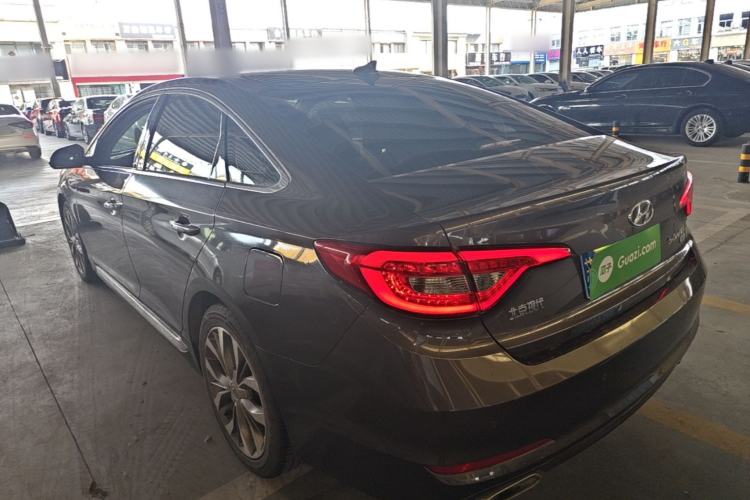 Used Hyundai Sonata 2015 2.4L TOP Flagship Edition Rear Left 45 Deg