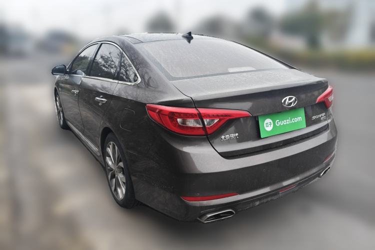 Used Hyundai Sonata 2015 1.6T DLX Prestige Model Rear Left 45 Deg