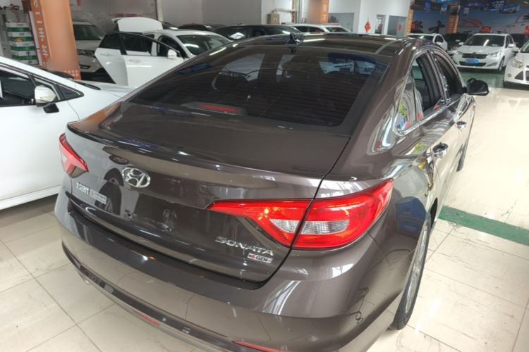 Used Hyundai Sonata 2015 1.6T GLS Smart Model Rear Right 45 Deg