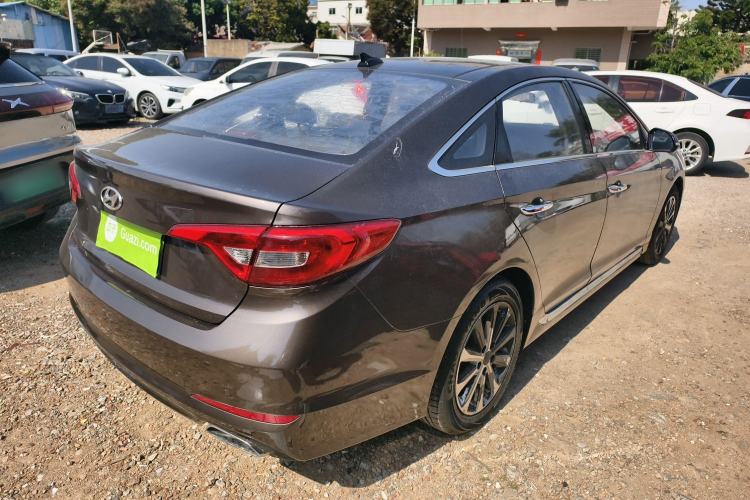 Used Hyundai Sonata 2015 1.6T GLS Smart Model Rear Right 45 Deg
