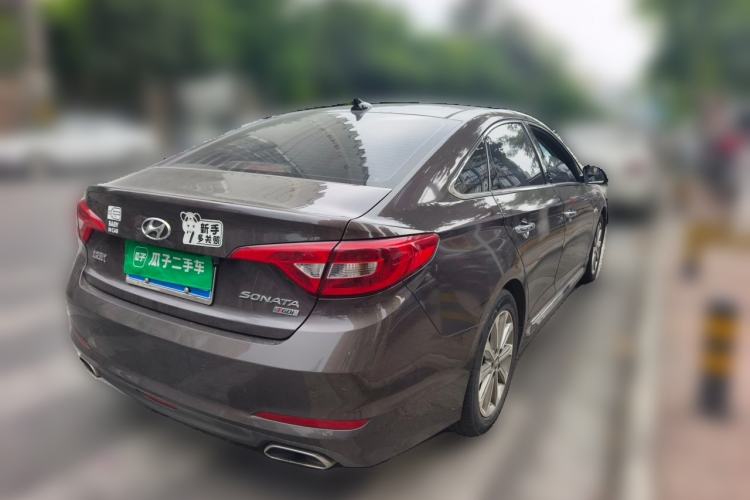 Used Hyundai Sonata 2015 1.6T GLS Smart Model Rear Right 45 Deg