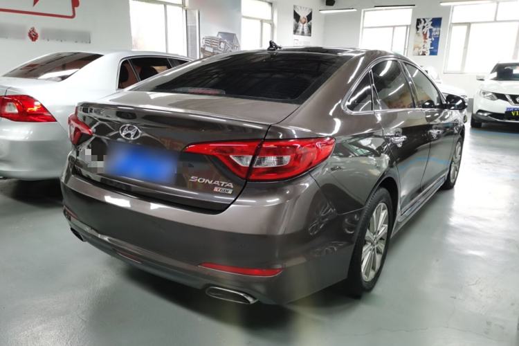 Used Hyundai Sonata 2015 1.6T GLS Smart Model Rear Right 45 Deg