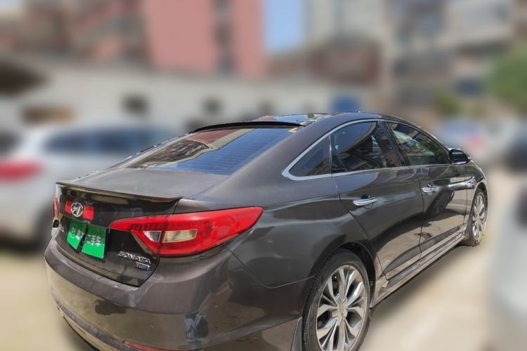 Used Hyundai Sonata 2015 1.6T DLX Prestige Model Rear Right 45 Deg