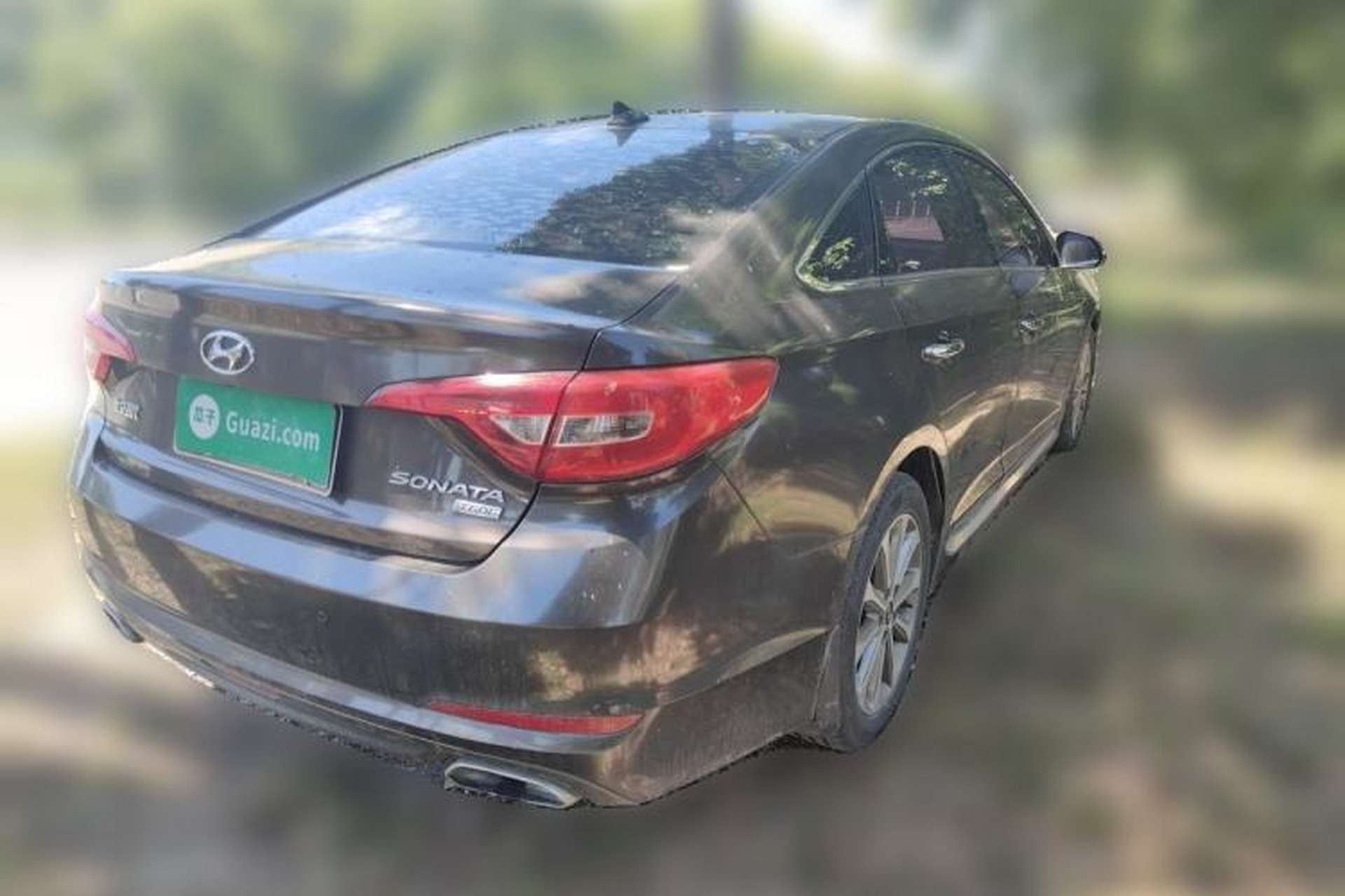 Used Hyundai Sonata 2015 1.6T GLS Smart Model Rear Right 45 Deg