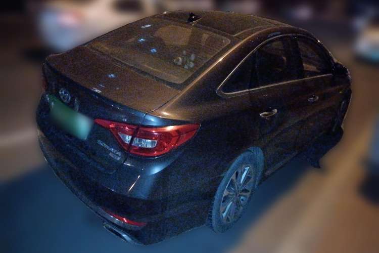 Used Hyundai Sonata 2015 1.6T GLS Smart Model Rear Right 45 Deg