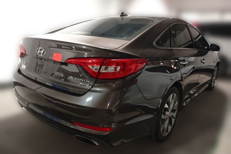 Used Hyundai Sonata 2015 1.6T GLX Advanced Model Rear Right 45 Deg