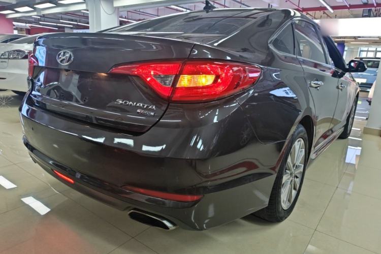 Used Hyundai Sonata 2015 1.6T GLS Smart Model Rear Right 45 Deg