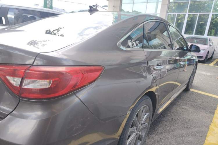 Used Hyundai Sonata 2015 1.6T GLS Smart Model Rear Right 45 Deg