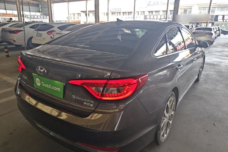 Used Hyundai Sonata 2015 2.4L TOP Flagship Edition Rear Right 45 Deg