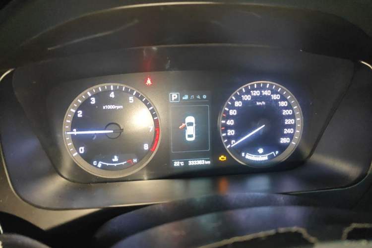 Used Hyundai Sonata 2015 1.6T GLX Advanced Model Instrument Cluster