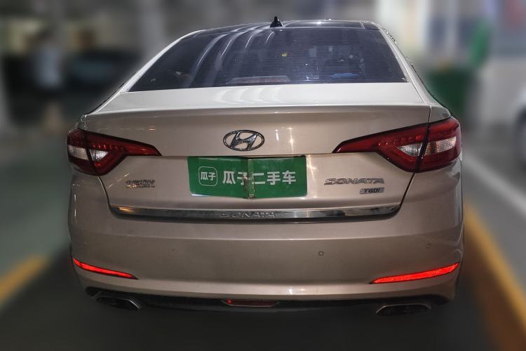 Used Hyundai Sonata 2015 1.6T GLX Advanced Model Rear