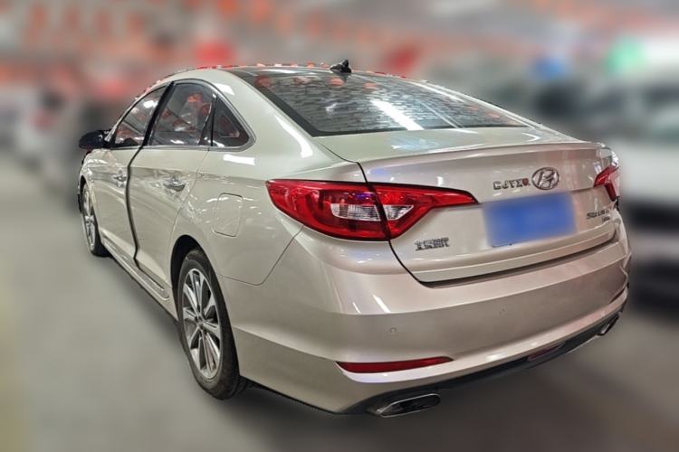 Used Hyundai Sonata 2015 1.6T GLS Smart Model Rear Left 45 Deg