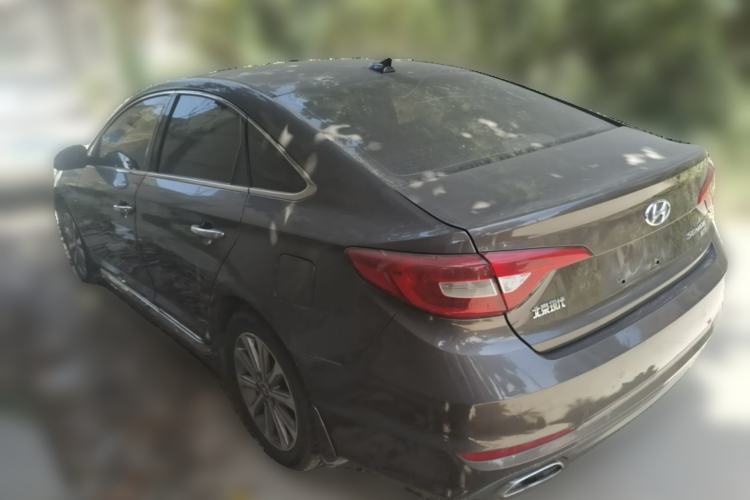 Used Hyundai Sonata 2015 1.6T GLS Smart Model Rear Left 45 Deg
