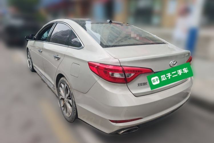 Used Hyundai Sonata 2015 1.6T DLX Prestige Model Rear Left 45 Deg