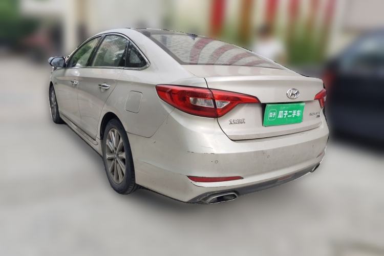 Used Hyundai Sonata 2015 1.6T GLS Smart Model Rear Left 45 Deg