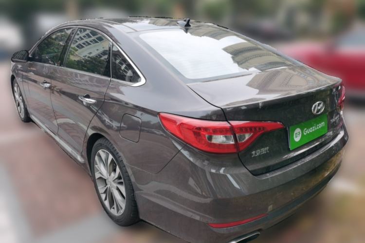 Used Hyundai Sonata 2015 1.6T DLX Prestige Model Rear Left 45 Deg