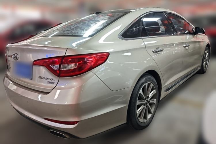 Used Hyundai Sonata 2015 1.6T GLS Smart Model Rear Right 45 Deg