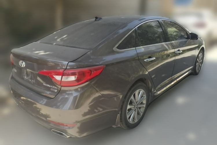 Used Hyundai Sonata 2015 1.6T GLS Smart Model Rear Right 45 Deg