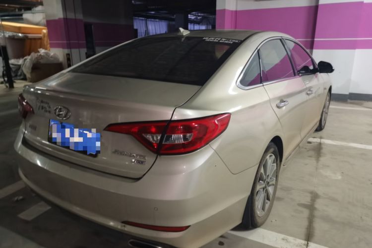 Used Hyundai Sonata 2015 1.6T GLS Smart Model Rear Right 45 Deg