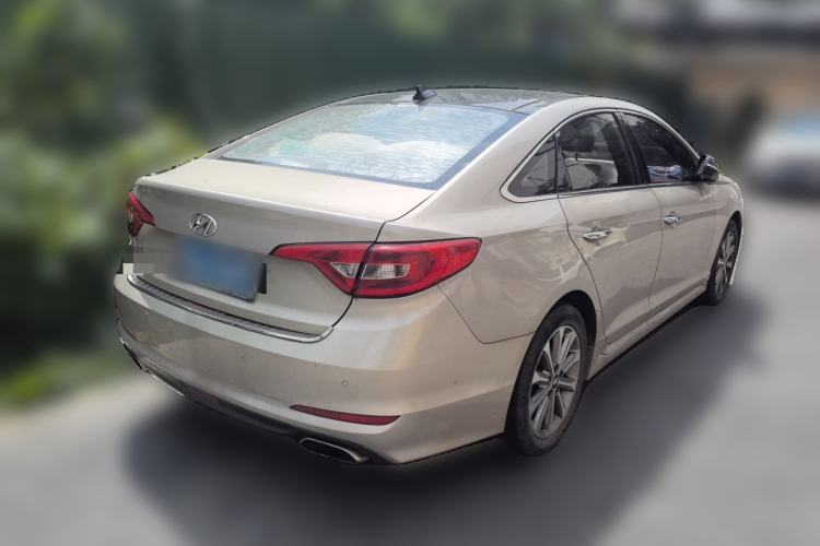 Used Hyundai Sonata 2015 1.6T GLS Smart Model Rear Right 45 Deg
