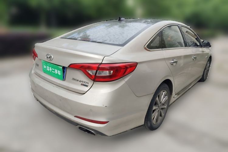Used Hyundai Sonata 2015 1.6T GLS Smart Model Rear Right 45 Deg