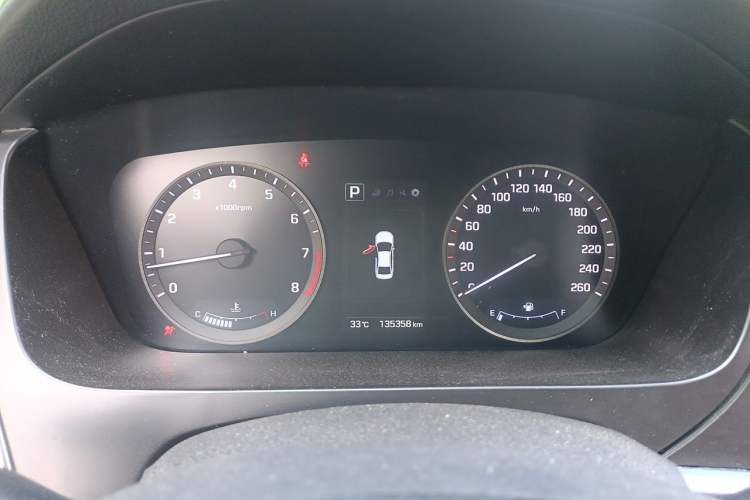 Used Hyundai Sonata 2015 1.6T GLX Advanced Model Instrument Cluster