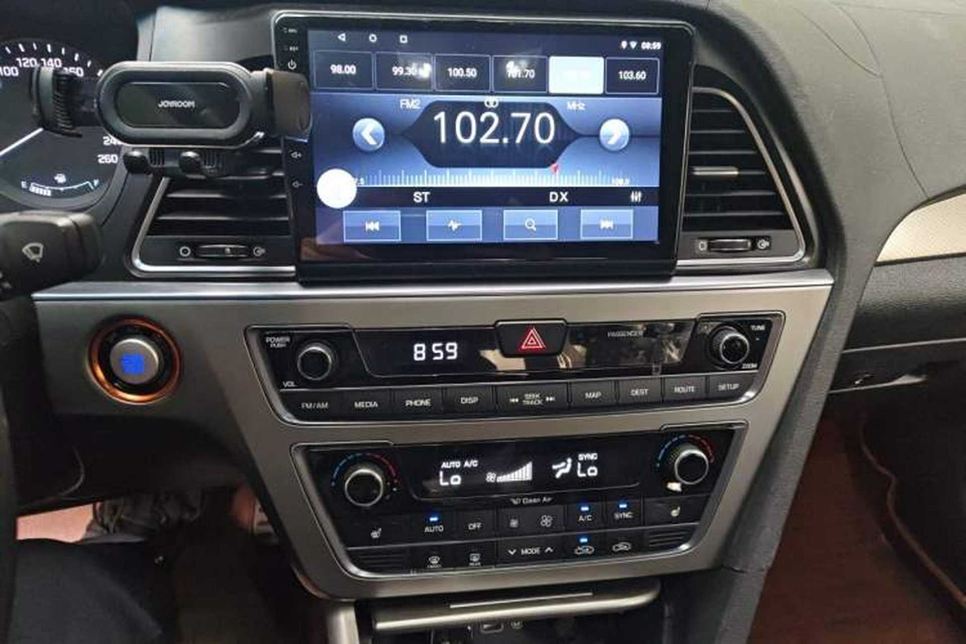 Used Hyundai Sonata 2015 1.6T GLX Advanced Model Audio And AC Panel