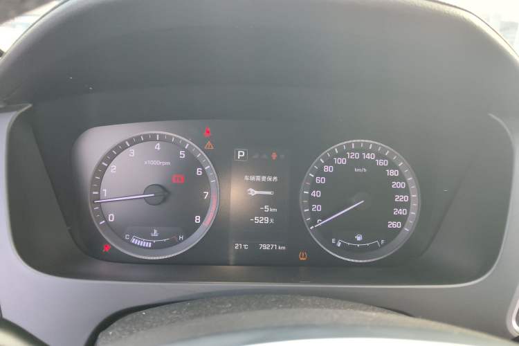 Used Hyundai Sonata 2015 1.6T DLX Prestige Model Instrument Cluster
