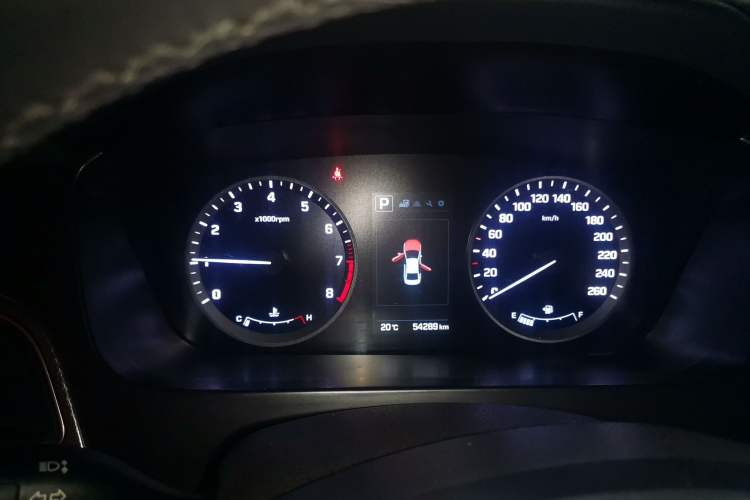 Used Hyundai Sonata 2015 1.6T DLX Prestige Model Instrument Cluster