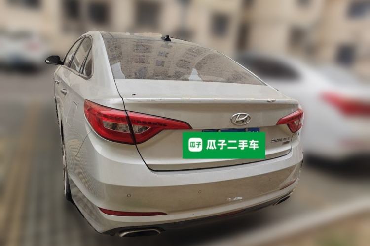Used Hyundai Sonata 2015 1.6T DLX Prestige Model Rear Left 45 Deg