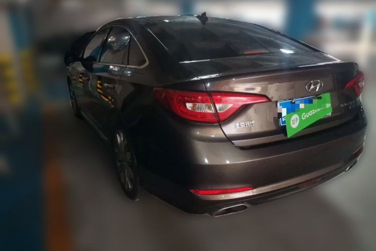 Used Hyundai Sonata 2015 1.6T DLX Prestige Model Rear Left 45 Deg