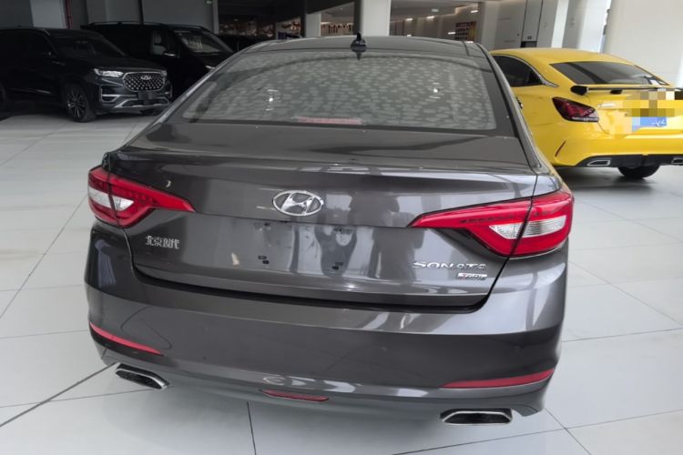 Used Hyundai Sonata 2015 1.6T DLX Prestige Model Rear Right 45 Deg