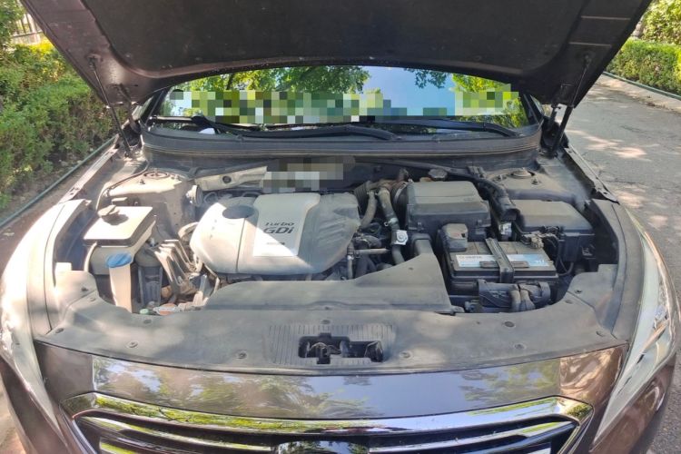Used Hyundai Sonata 2015 1.6T GLX Advanced Model Engine Bay