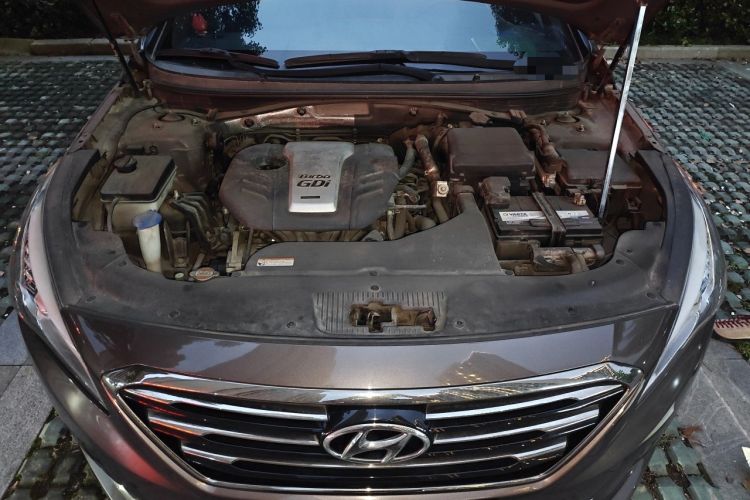 Used Hyundai Sonata 2015 1.6T GLS Smart Model Engine Bay
