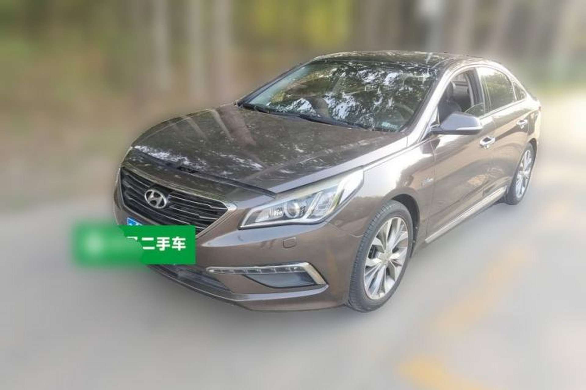 Used Hyundai Sonata 2015 1.6T DLX Prestige Model Front Left 45 Deg