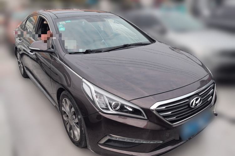 Used Hyundai Sonata 2015 1.6T GLX Advanced Model Front Right 45 Deg