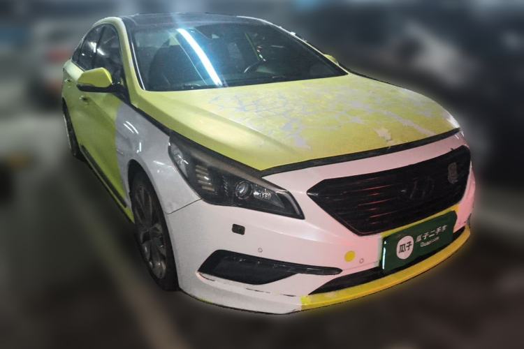 Used Hyundai Sonata 2015 1.6T DLX Prestige Model Front Right 45 Deg