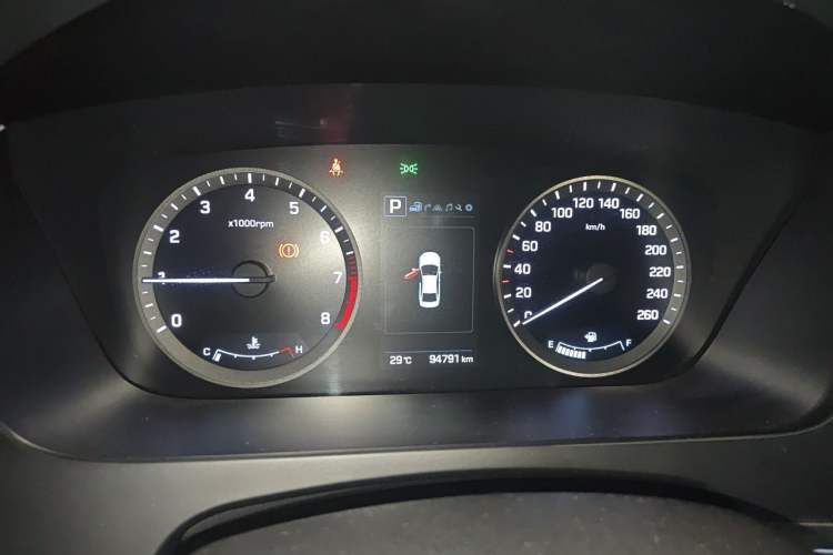 Used Hyundai Sonata 2015 1.6T DLX Prestige Model Instrument Cluster