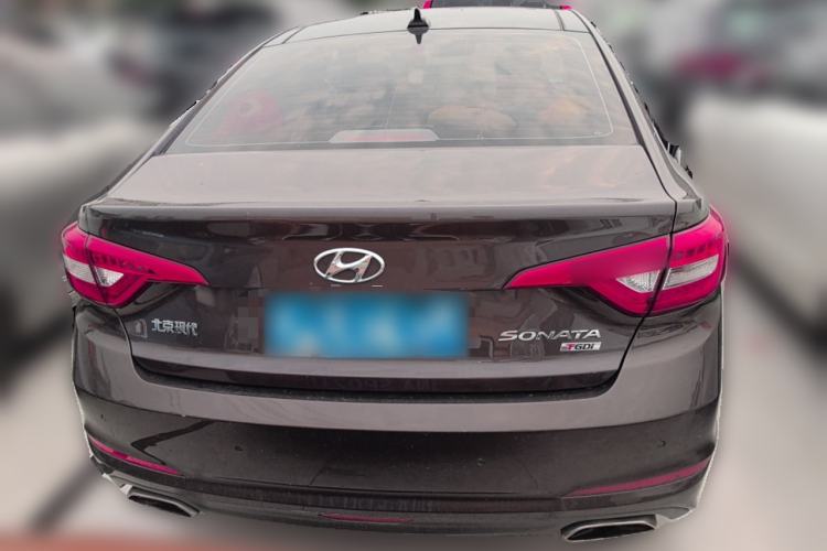 Used Hyundai Sonata 2015 1.6T GLX Advanced Model Rear
