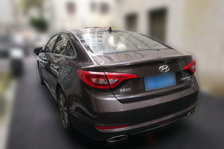 Used Hyundai Sonata 2015 1.6T GLS Smart Model Rear Left 45 Deg