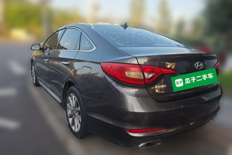 Used Hyundai Sonata 2015 1.6T GLS Smart Model Rear Left 45 Deg
