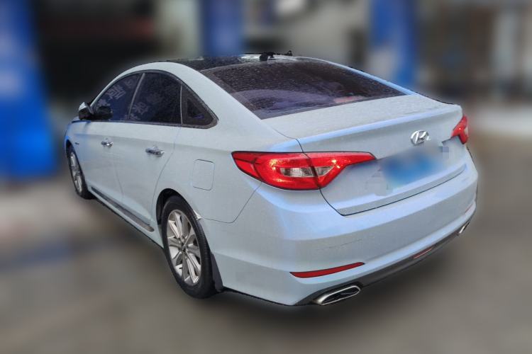 Used Hyundai Sonata 2015 1.6T GLS Smart Model Rear Left 45 Deg
