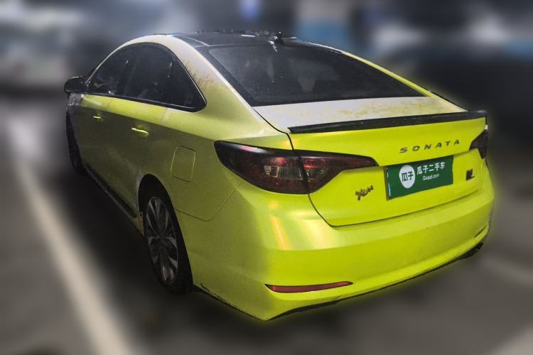 Used Hyundai Sonata 2015 1.6T DLX Prestige Model Rear Left 45 Deg