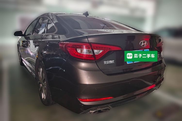 Used Hyundai Sonata 2015 1.6T DLX Prestige Model Rear Left 45 Deg